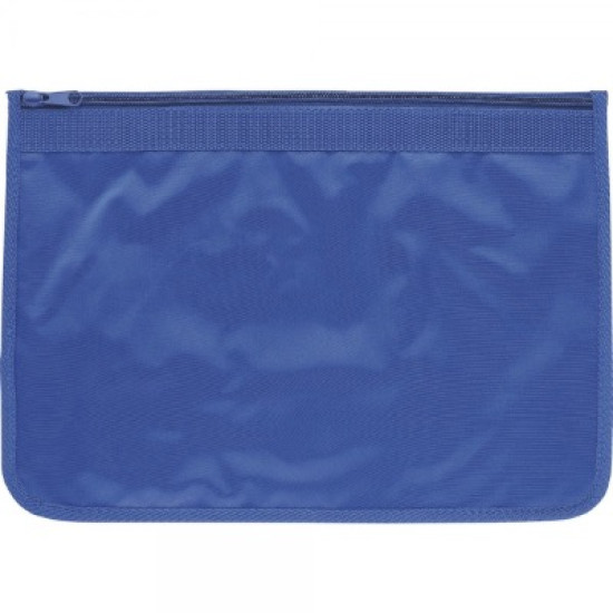 Nylon Document Wallets - All Royal Blue Nylon Document Wallets - All Royal Blue