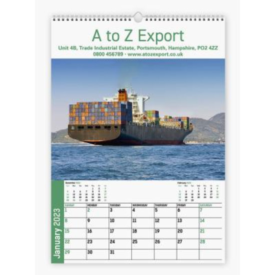 Bespoke Wall Calendar Bespoke Wall Calendar