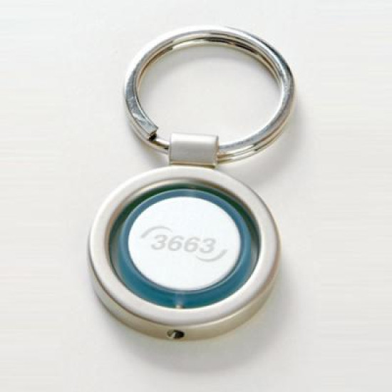Zebra Round Spinning Keyring Zebra Round Spinning Keyring