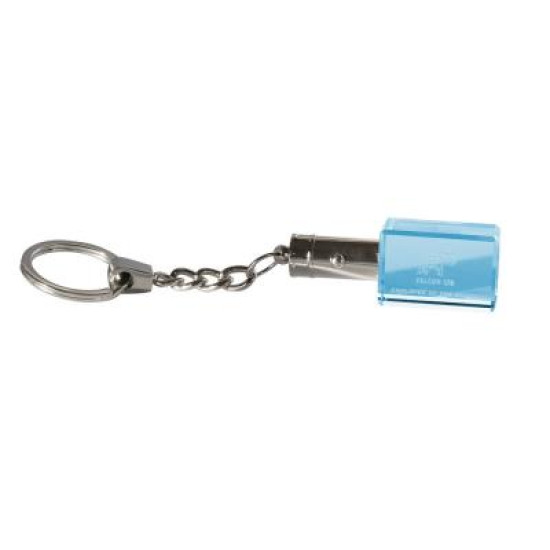3cm Optical Crystal LED Keyring 3cm Optical Crystal LED Keyring