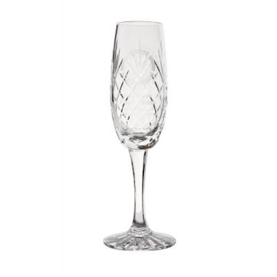 165ml Glencoe Lead Crystal Panel Champagne Flute 165ml Glencoe Lead Crystal Panel Champagne Flute