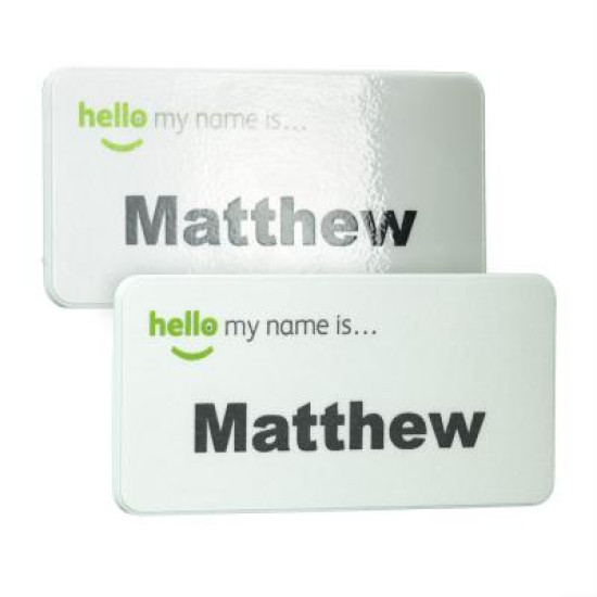 UK Made Eco + Antimicrobial Name Badge UK Made Eco + Antimicrobial Name Badge