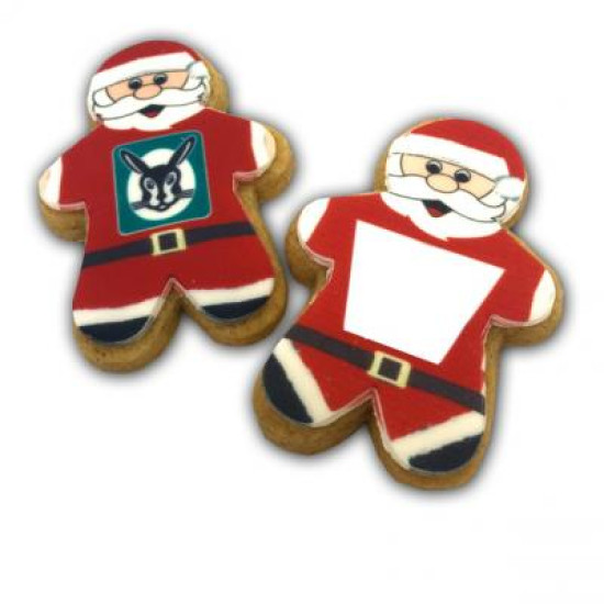Christmas Santa Shortbread Christmas Santa Shortbread