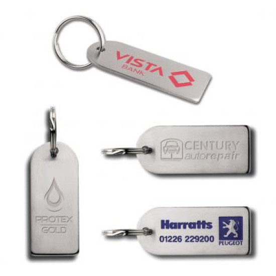 Small Arch Shaped Stainless Steel Keyring Small Arch Shaped Stainless Steel Keyring