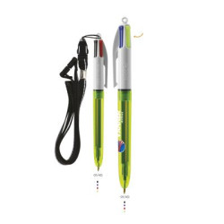 BIC® 4 Colours Fluo ballpen Screen Printing