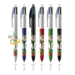 BIC® 4 Colours ballpen + Lanyard Digital