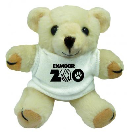 5'' Honey Bear with White T Shirt 5'' Honey Bear with White T Shirt