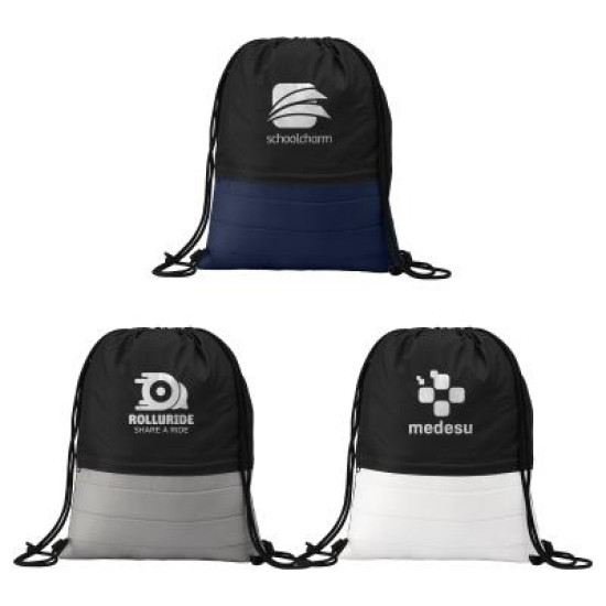 SportStyle RPET Nylon Drawstring Bag SportStyle RPET Nylon Drawstring Bag