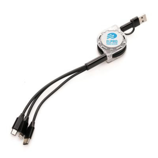 3-in-1 Type-C Reel Charger 3-in-1 Type-C Reel Charger