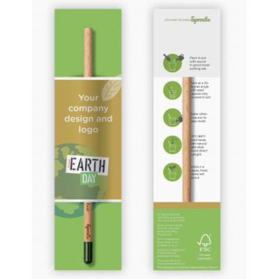 Sprout Customised Pencil and Customised Sleeve Sprout Customised Pencil and Customised Sleeve