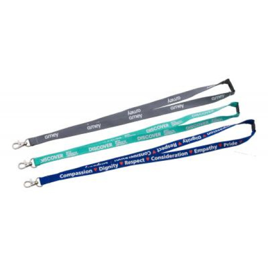 Silkscreen Printed Lanyard Silkscreen Printed Lanyard