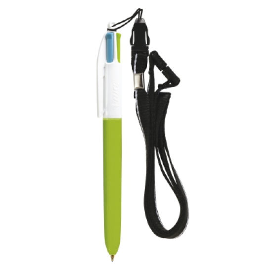 BIC® 4 Colours Fashion + Lanyard BIC® 4 Colours Fashion + Lanyard