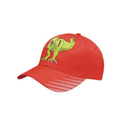 Poly Twill With Peak Flash Print Poly Twill With Peak Flash Print