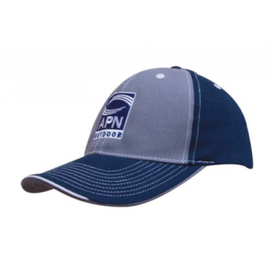 Heavy Cotton Two Tone Baseball Cap