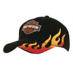 Flame Embroidered Cap Flame Embroidered Cap