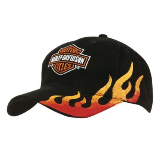 Flame Embroidered Cap Flame Embroidered Cap