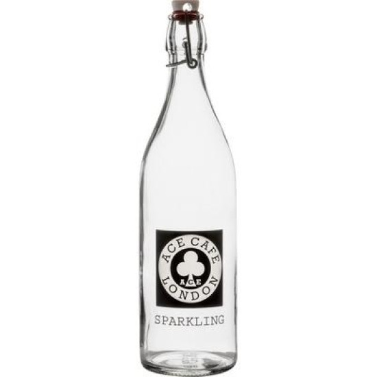 1 Litre Round White Cap Swing Top Bottle 1 Litre Round White Cap Swing Top Bottle
