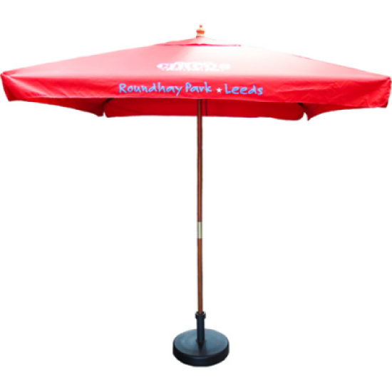 2m Square Wooden Parasol 2m Square Wooden Parasol