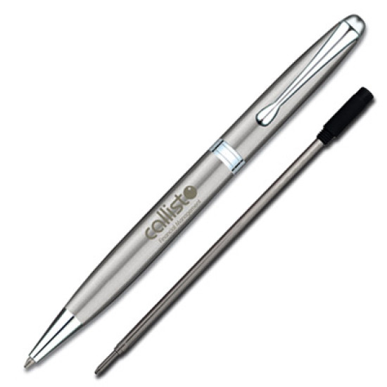 Stainless Steel Vienna Ballpen by Artistica Stainless Steel Vienna Ballpen by Artistica