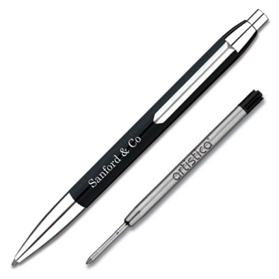 Gloss Black Serina Ballpen by Artistica Gloss Black Serina Ballpen by Artistica