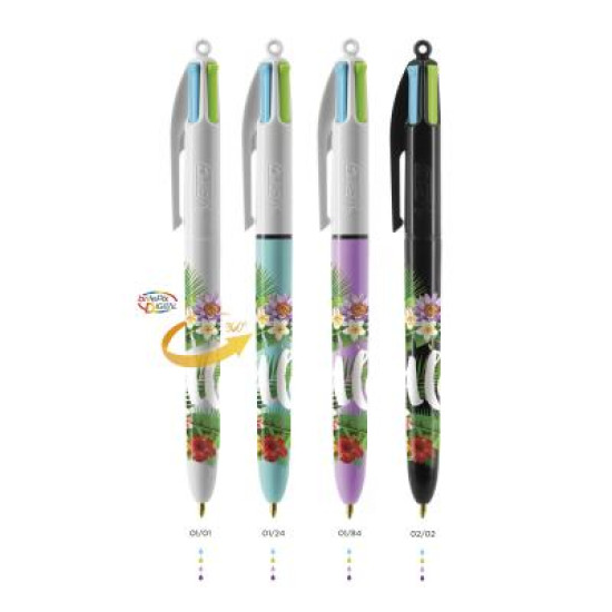 BIC® 4 Colours Fashion ballpen + Lanyard Digital BIC® 4 Colours Fashion ballpen + Lanyard Digital