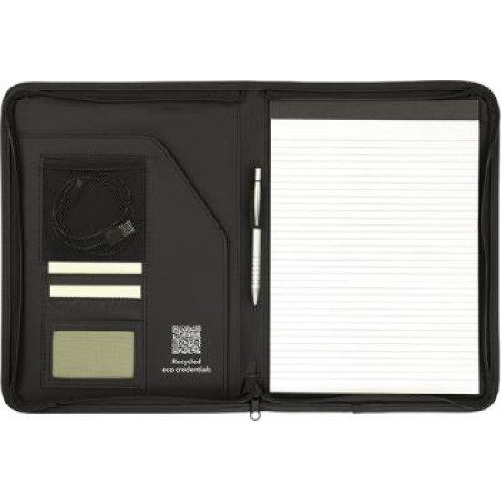 Sundridge Eco Recycled A4 Zip Folder Sundridge Eco Recycled A4 Zip Folder