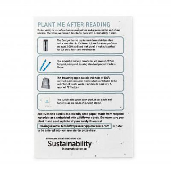 Seed Paper A7 - 220gsm Seed Paper Seed Paper A7 - 220gsm Seed Paper