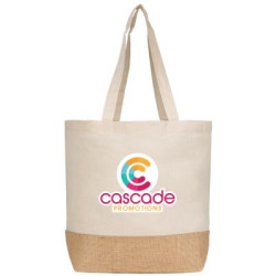 Rio Collection - 140 gsm Recycled Cotton and Jute Shopper Tote Bag