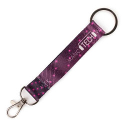 Made in Britain RPET Lanyard Split Ring Keyring
