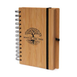 B6 Spiral Bamboo Notebook B6 Spiral Bamboo Notebook