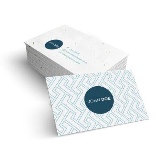 Seeded Paper Business Cards Seeded Paper Business Cards