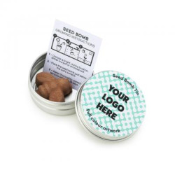 Bee Shaped Seed Bomb - Tin Bee Shaped Seed Bomb - Tin