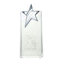 175cm Optic Rectangle with Silver Star