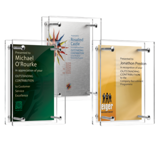 Acrylic Pillar Awards