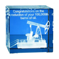 6cm x 6cm Optical Crystal Cube