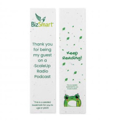 Seed Paper Bookmark - 220gsm Seed Paper