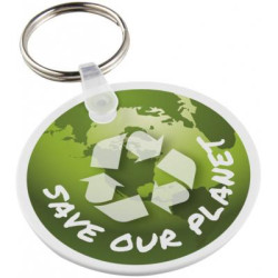 Tait Circle-Shaped Recycled Keychain