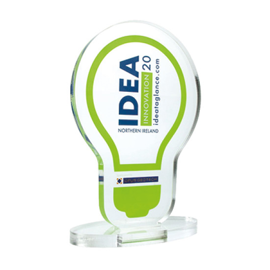Bespoke Freestanding Acrylic Award