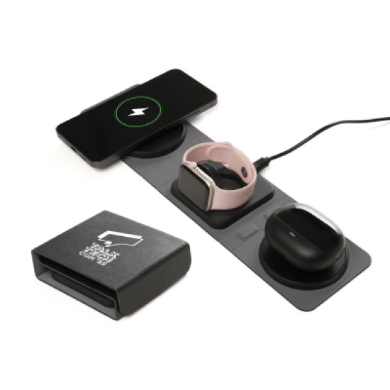 NOVA 3-in-1 Magnetic Charger Wallet