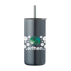 Borealis Recycled Stainless Steel Straw Tumbler
