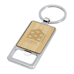 Snapper Bamboo Keychain