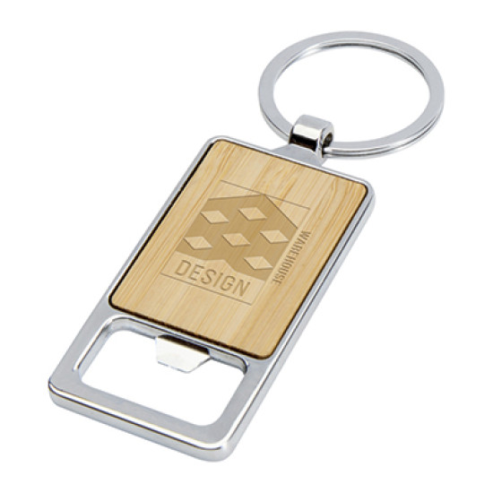 Snapper Bamboo Keychain