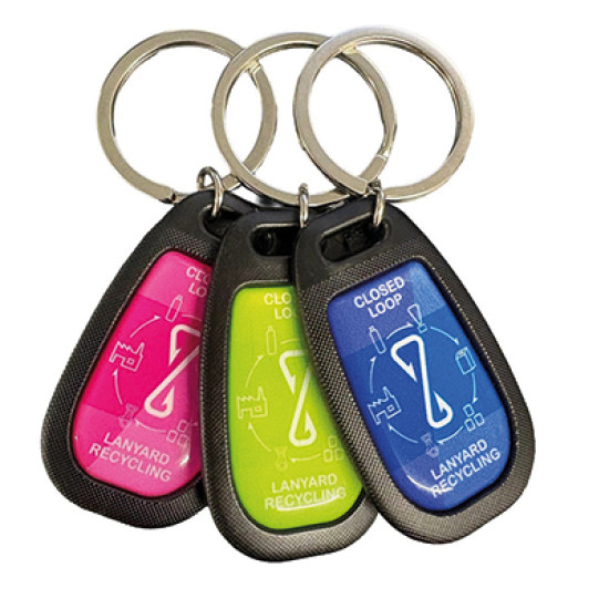 Tenby RPET Keyring 