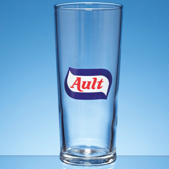 0.58ltr Straight Sided Beer Glass