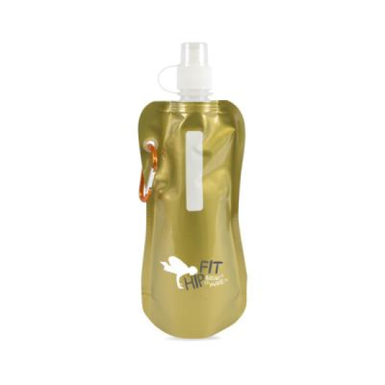 Metallic Fold Up 400ml Bottle