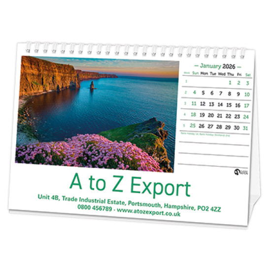 Bespoke Desk Calendar