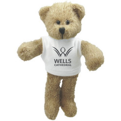 7" Scraggy Bear and White T Shirt