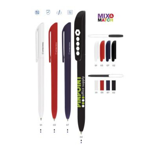 BIC® Super Clip BGUARD™ Antibacterial Ballpen Screen Printing