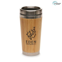 450ml Stainless Steel Bamboo Travel Tumbler