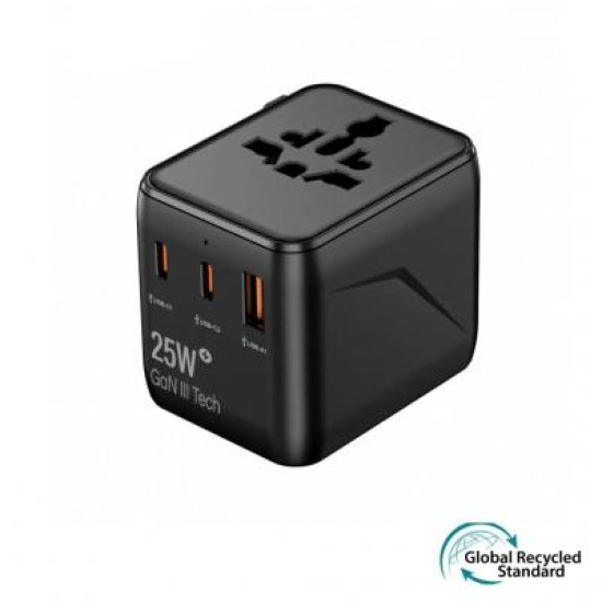 GaN 25W Travel Adapter
